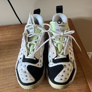 Nike Air Jordan Delta2 white/cyber green sneakers